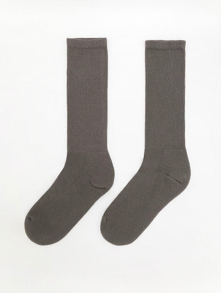 Charcoal Crew Sock