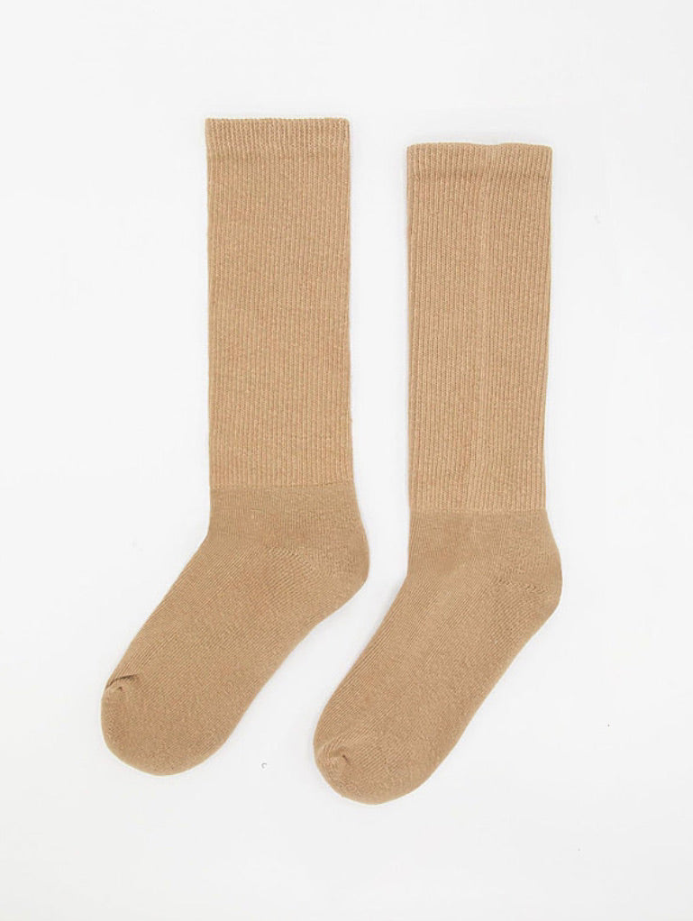 Khaki Crew Sock