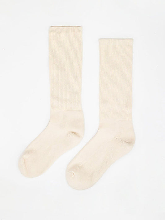 Creme Crew Sock